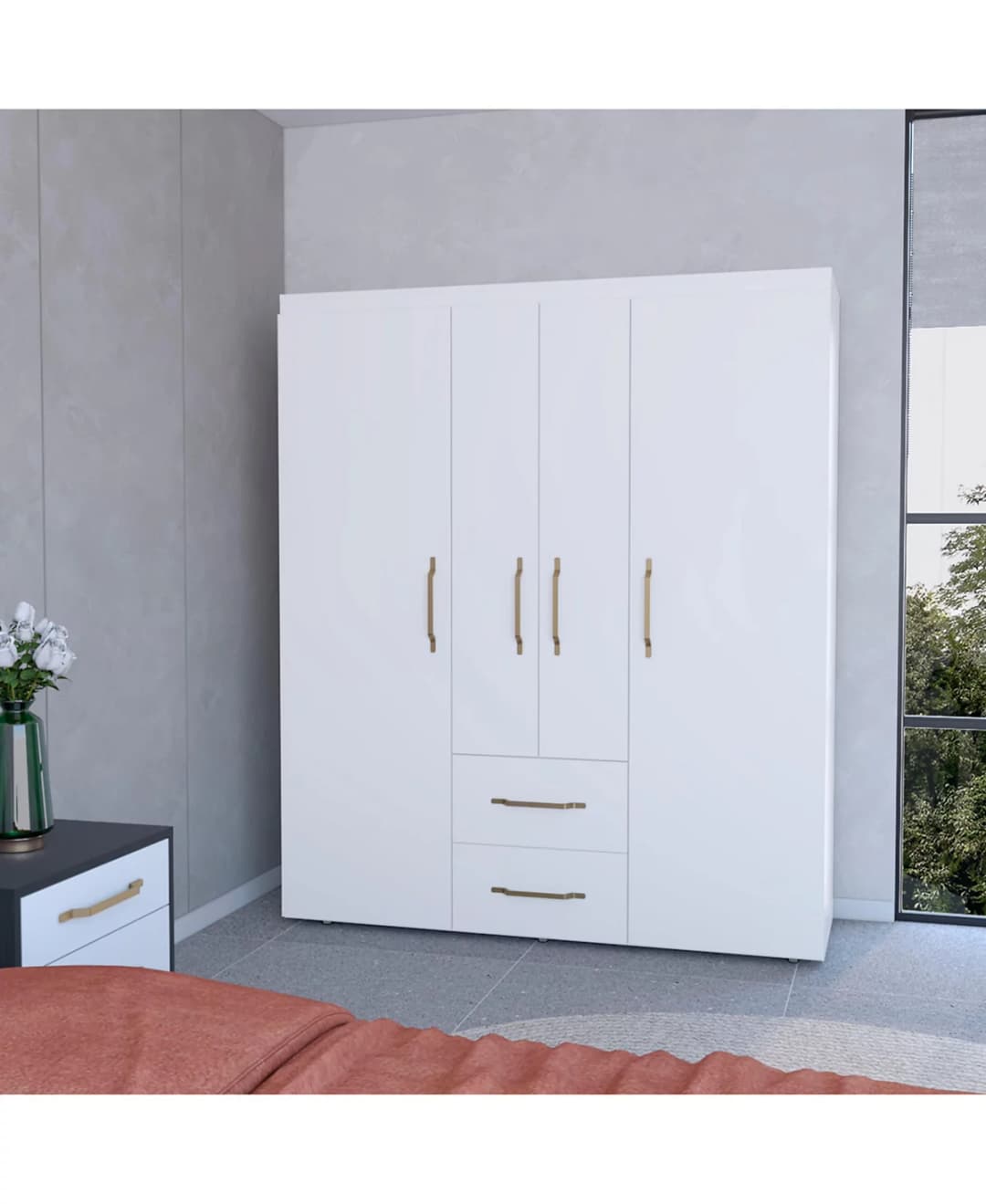 Boy Gardırop Lake Beyaz